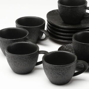 סט אספרסו SimpelBlack פורצלן NewBornChina
