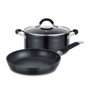 סט סיר 1.3L  ומחבת 20cm יציקת שיש סדרת Averest