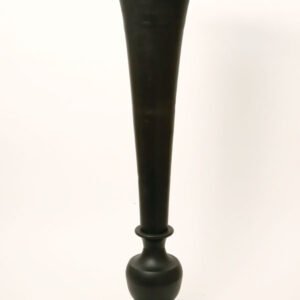 ואזה Brass Black Milan בגודל 42X42X183 בצבע שחור מט