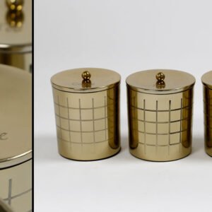 סט קפה תה סוכר BrassGold