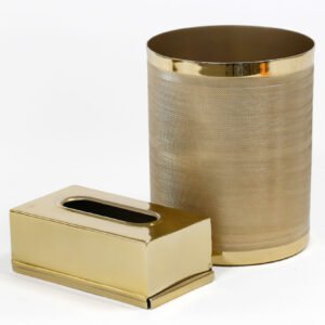 סט פח + מתקן לטישו BrassGold