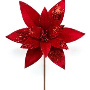 פרח קטיפה לקישוט Giuliano 36P 40cm