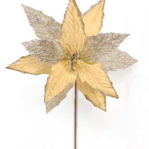 פרח קטיפה לקישוט Giuliano 48P 33cm