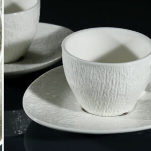 סט אספרסו SimpelWhite פורצלן NewBornChina