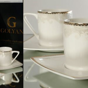 סט קפה פורצלן NEW BONE CHINA