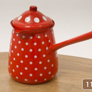 פינג'אן עם מכסה בציפוי אמייל 1100ml