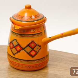 פינג'אן עם מכסה בציפוי אמייל 720ml