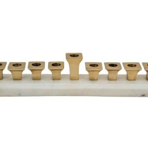 חנוכיה MARBL BRASS GOLD