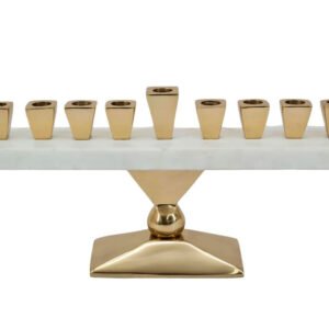 חנוכיה MARBL BRASS GOLD