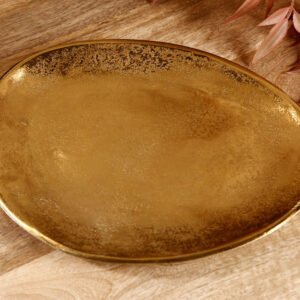 צלחת הגשה BrassGold
