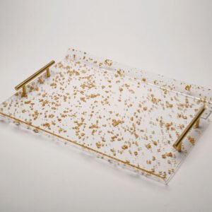 מגש GoldParticles אקריליק