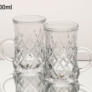סט 6 כוסות תה 200 מ"ל CRYSTALINE
