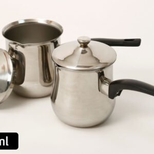 זוג קומקומי נירוסטה + מכסה 1060ml