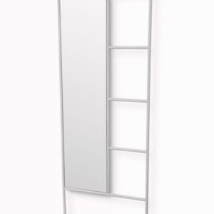 מראת גוף + סולם מתכת פירזול WHITE
