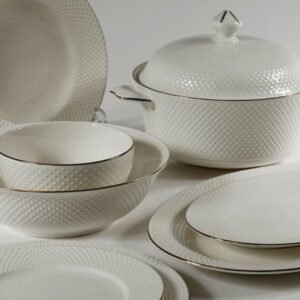 סרויס אוכל 55 פס זהב NEW BON CHINA