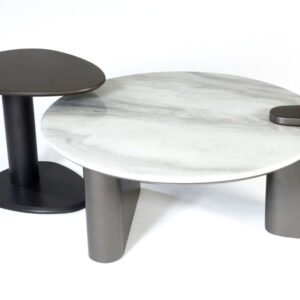 שולחן סלון + נשכן MARBLE GUINNESS