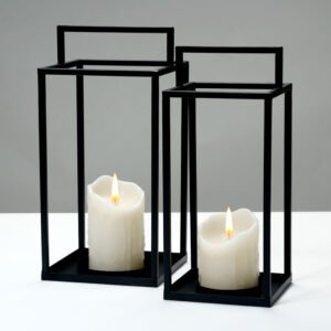 זוג עששיות לנרות ARMAND BLACK