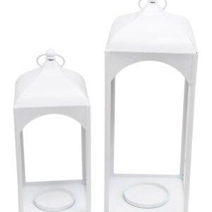זוג עששיות לנרות ARMAND WHITE