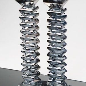 זוג פמוטי קריסטל TITANIUM