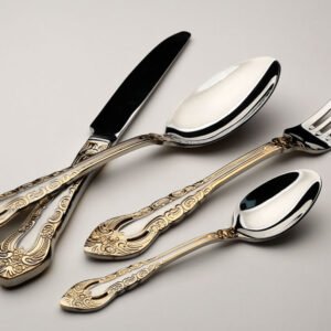 סט סכו"ם 24 חלקים 18/10 SATIN MATT INOX GOLD