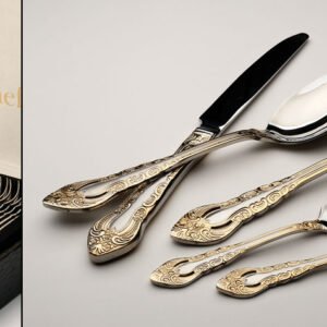 סט סכו"ם 72 חלקים 18/10 SATIN MATT INOX GOLD