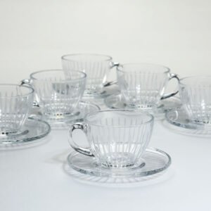 סט תה 12 חלקים crystaline toulip