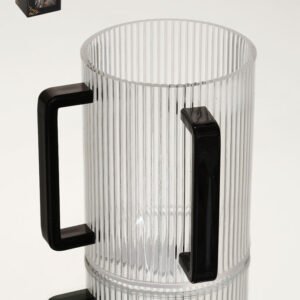 נטלת אקריליק פסים 1000ml ידיות שחור