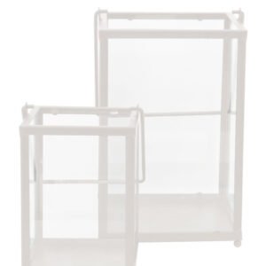 זוג עששיות לנרות ARMAND WHITE