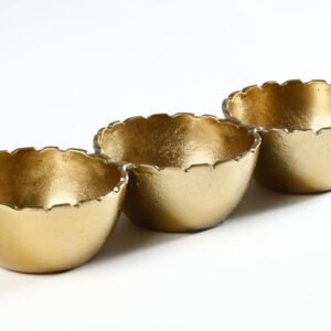 קברט שלושה חלקים BRASS GOLD