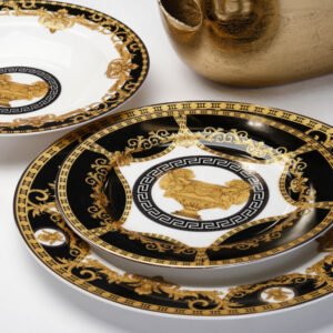 סט צלחות 18 חלקים NEW BONE CHINA VERSSSEA