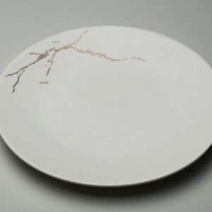 צלחת דיסרט שיש לבן NEW BON CHINA 12/72