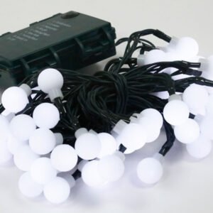 שרשרת 50LED תאורה קרה סוללה AAx3 + בורר 8 מצבים GOLIANO 55cm