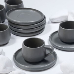 סט קפה STONE WARA GREY