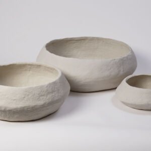 סט שלוש קערות PAPER MACHE