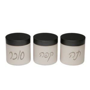 סט מזון כיתוב בעברית
