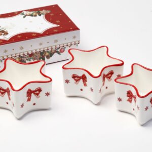 סט 3 קעריות כוכב ALBA NOEL GOLIANO
