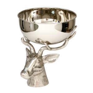 קערה על ראש אייל NICKEL BRASS