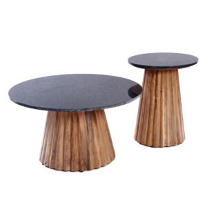 זוג שולחנות ACACIA WOOD