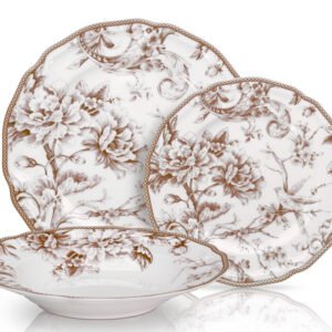 סט 18 חלקים BONE CHINA LIMOGES