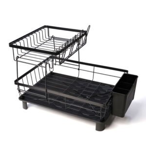 מתקן כלים 2 קומות DREAM CHEF BLACK