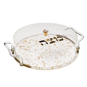 קופסה למצה עגולה אקריליק