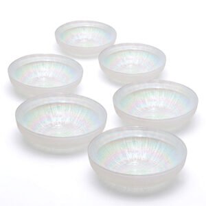 סט 6 מרקיות זכוכית MARTINEZ PEARL