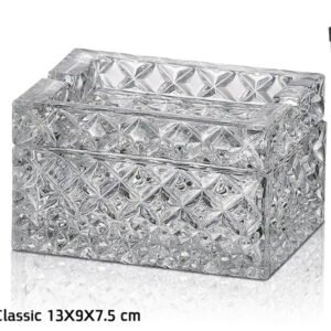 קופסה לסיגריות ומכסה מאפרה 13X9X7.5 ס"מ Diamond Classic