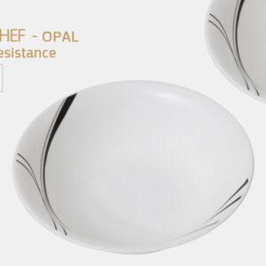קערה Opal מקושט 23 ס"מ דגם Art Nova בגודל 23 ס"מ בצבע זהב