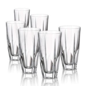 סט 6 כוסות שתיה FJORD 350ml קריסטל בוהמיה