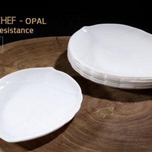 צלחת OPAL עלה 19 ס"מ