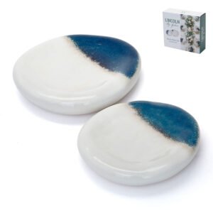 זוג פלטות בצורת סלע OCEAN STONE WHERE